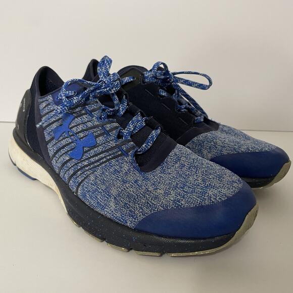Under Armour Charged Bandit 2 Midnight Blue Running Sneakers Shoes Mens Size 9 - Picture 1 of 13